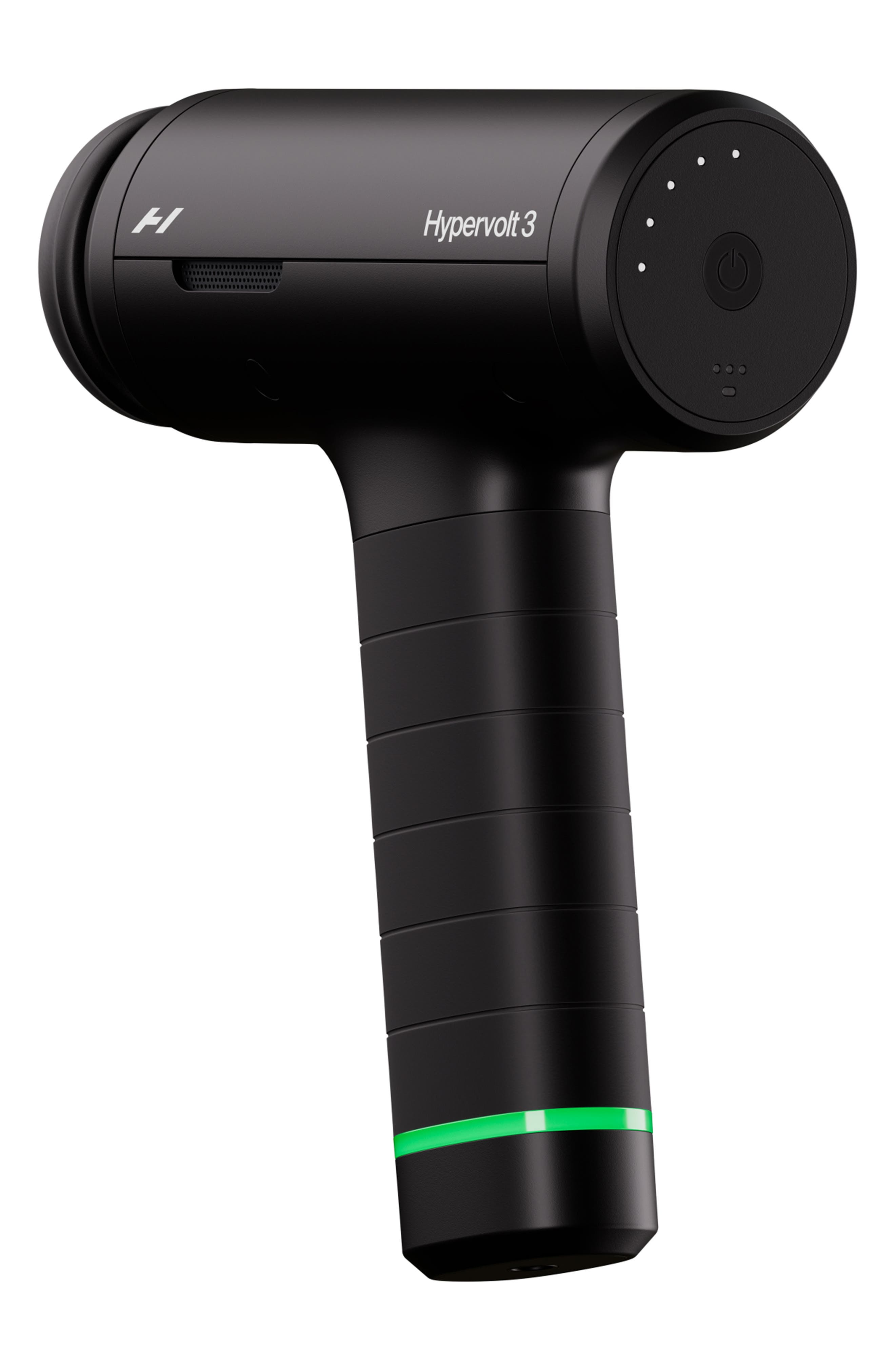 Hyperice Hypervolt 3 Percussion Massage Device, Alternate, color, Black