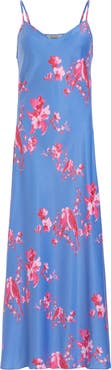 AllSaints Bryony Iona Floral Print Slipdress
