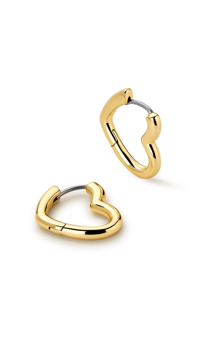 Ana Luisa Heart Earrings - Daryl, Main, color, Gold