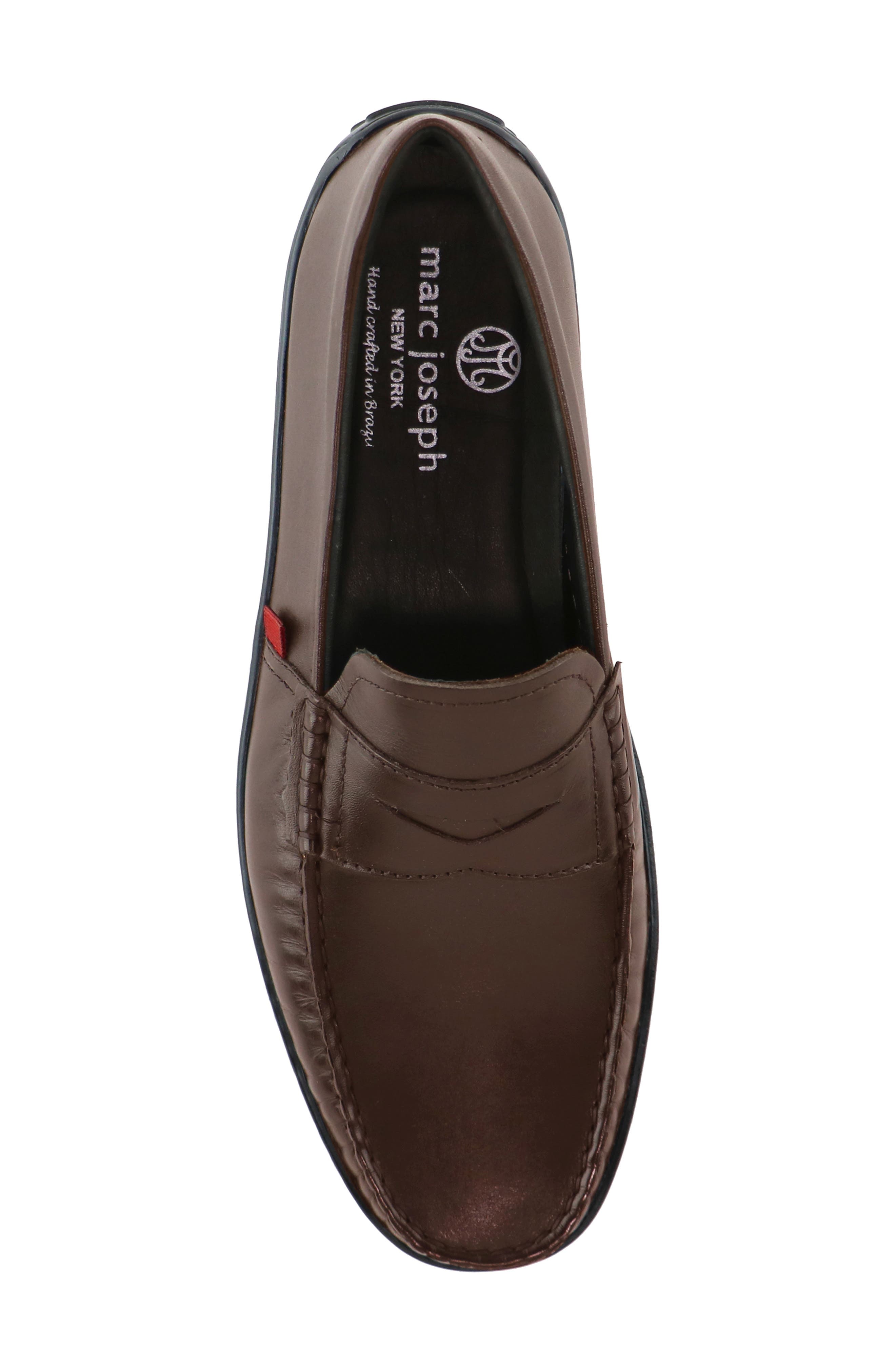 Park Hill Driving Shoe, Alternate, color, BROWN NAPA
