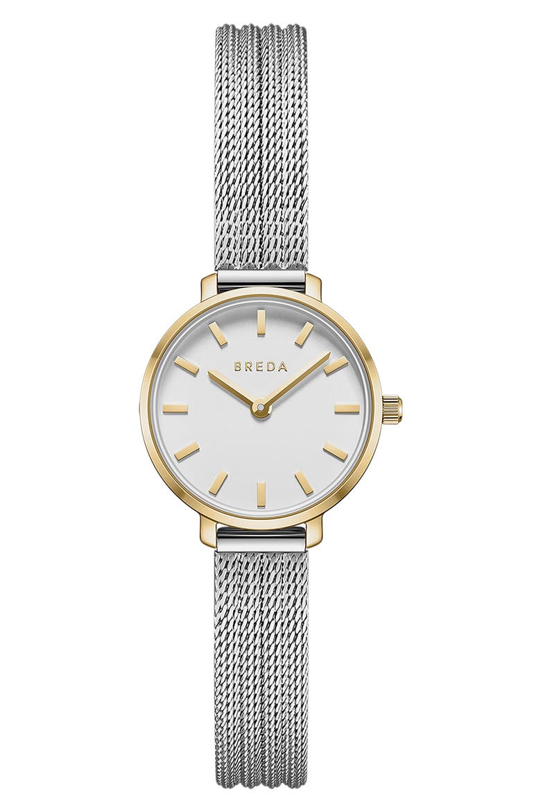 Beverly Mesh Strap Watch, 25mm, Main, color, TWO-TONE