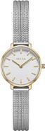 BREDA Beverly Mesh Strap Watch, 25mm