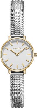 BREDA Beverly Mesh Strap Watch, 25mm