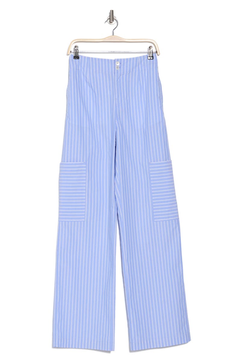 Joie Piper Stripe Cotton Pants, Alternate, color,