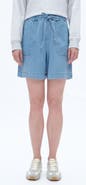 Bayeas High Waist Drawstring Denim Shorts