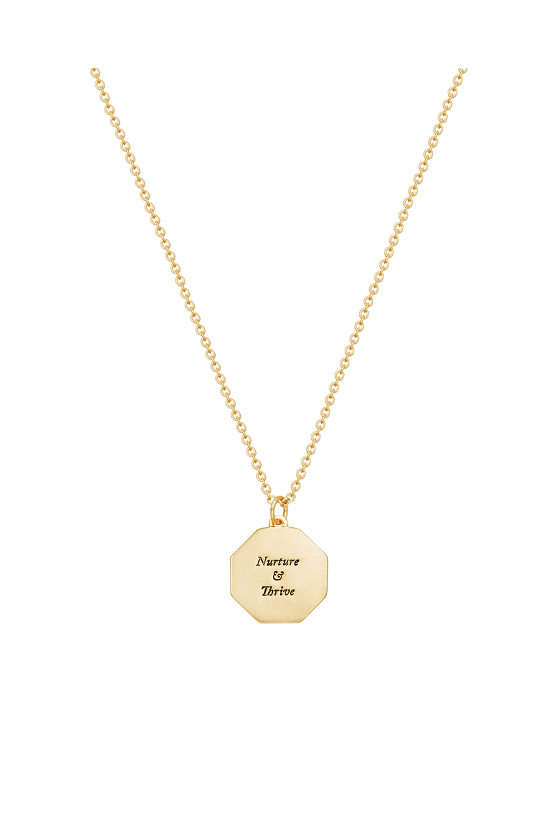 Wren & Blackberry Necklace, Alternate, color, Gold