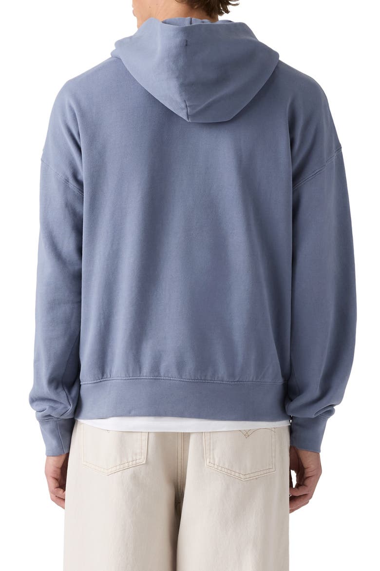 Soft Crop Cotton Blend Hoodie, Alternate, color, TROPOSPHERE TROPOSPHERE