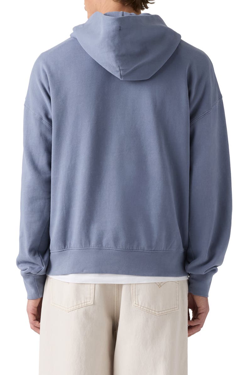 Levi's Soft Crop Cotton Blend Hoodie, Alternate, color, Troposphere Troposphere