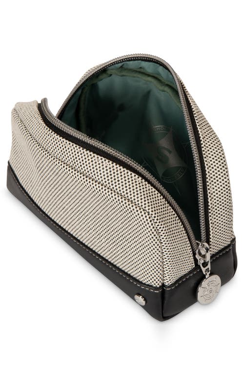 Stephanie Johnson Mini Tropea Onyx Mae Cosmetics Pouch In Black