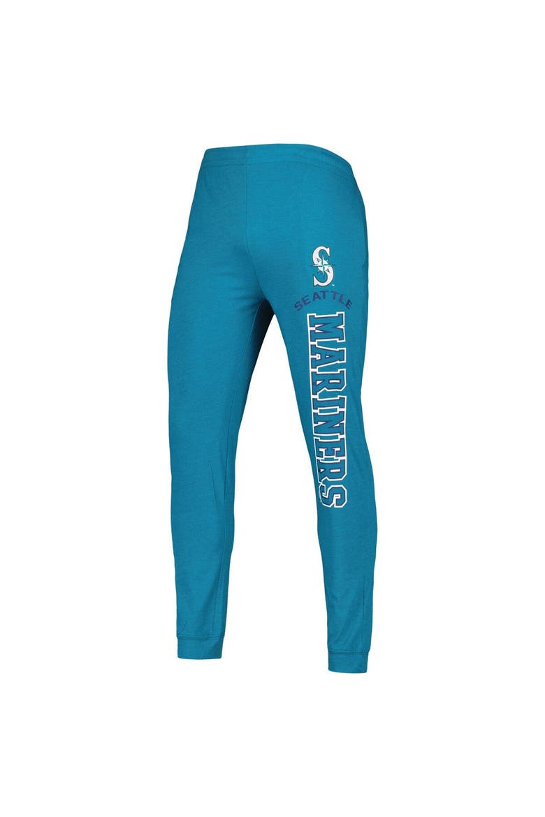 Men's Concepts Sport Heather Aqua/Heather Charcoal Seattle Mariners Meter Hoodie & Joggers Set, Alternate, color, Aqua