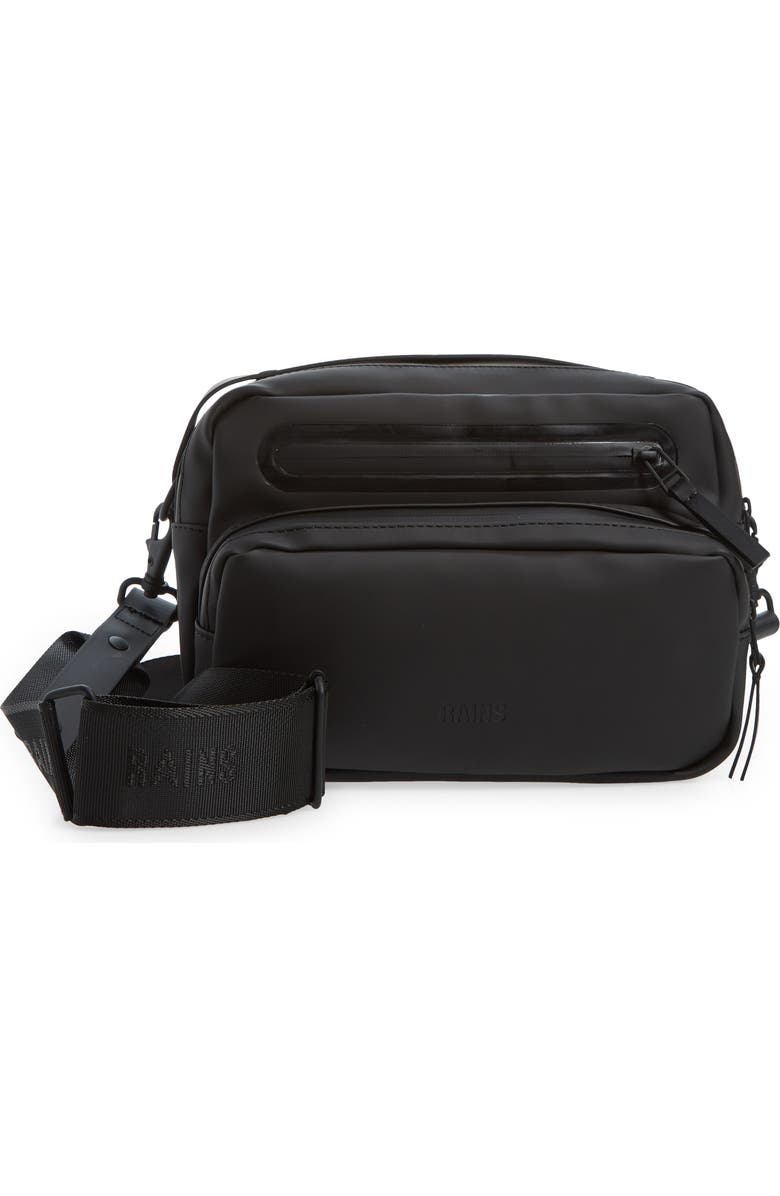 Rains Large Waterproof Box Belt Bag, Main, color,