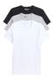 Stretch Cotton Trim Fit V-Neck T-Shirt - Pack of 3