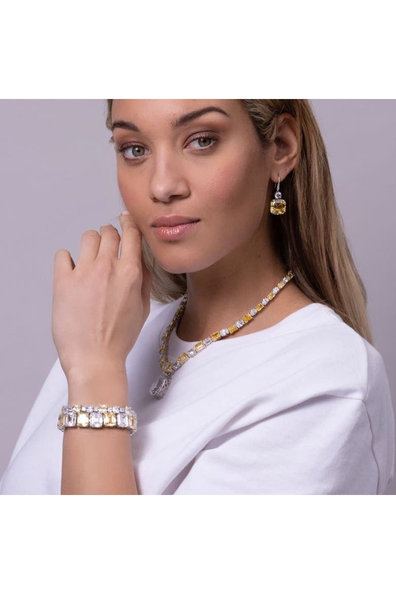 Signature 100 Carat Statement Bracelet, Alternate, color, Canary Yellow