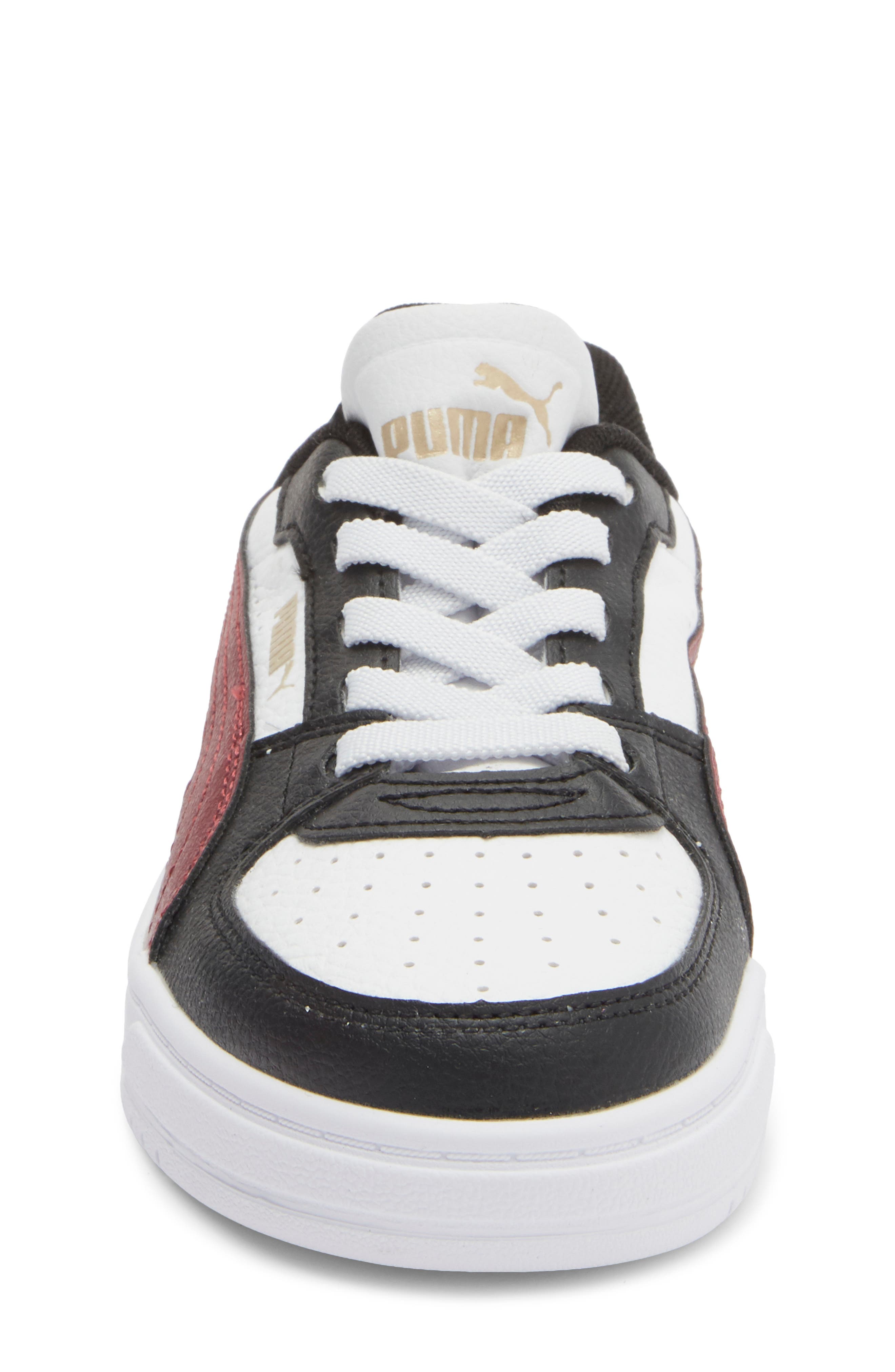 PUMA Kids' Caven III AC Sneaker, Alternate, color, Puma Black/ Team Regal Red