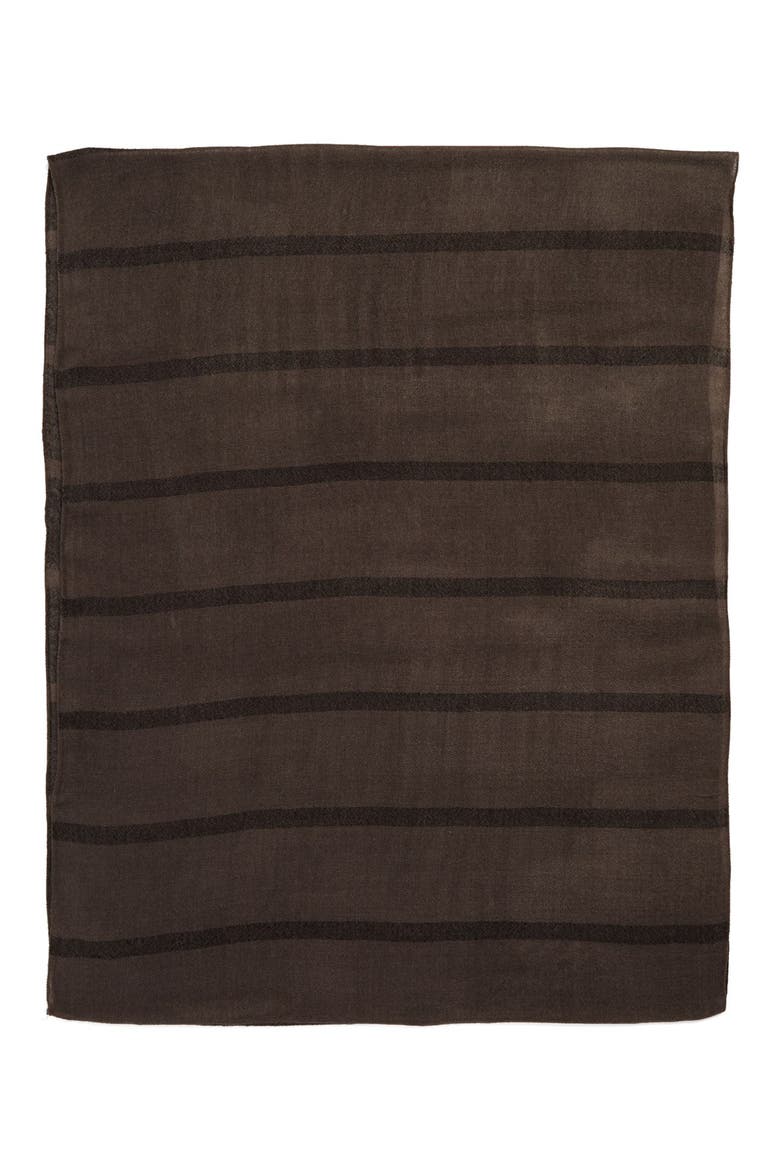 Plaid Infinity Scarf, Alternate, color, BLACK