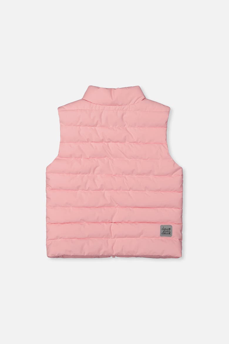Sleeveless Quilted Full-Zip Mid-Season Vest, Alternate, color, Light Pink
