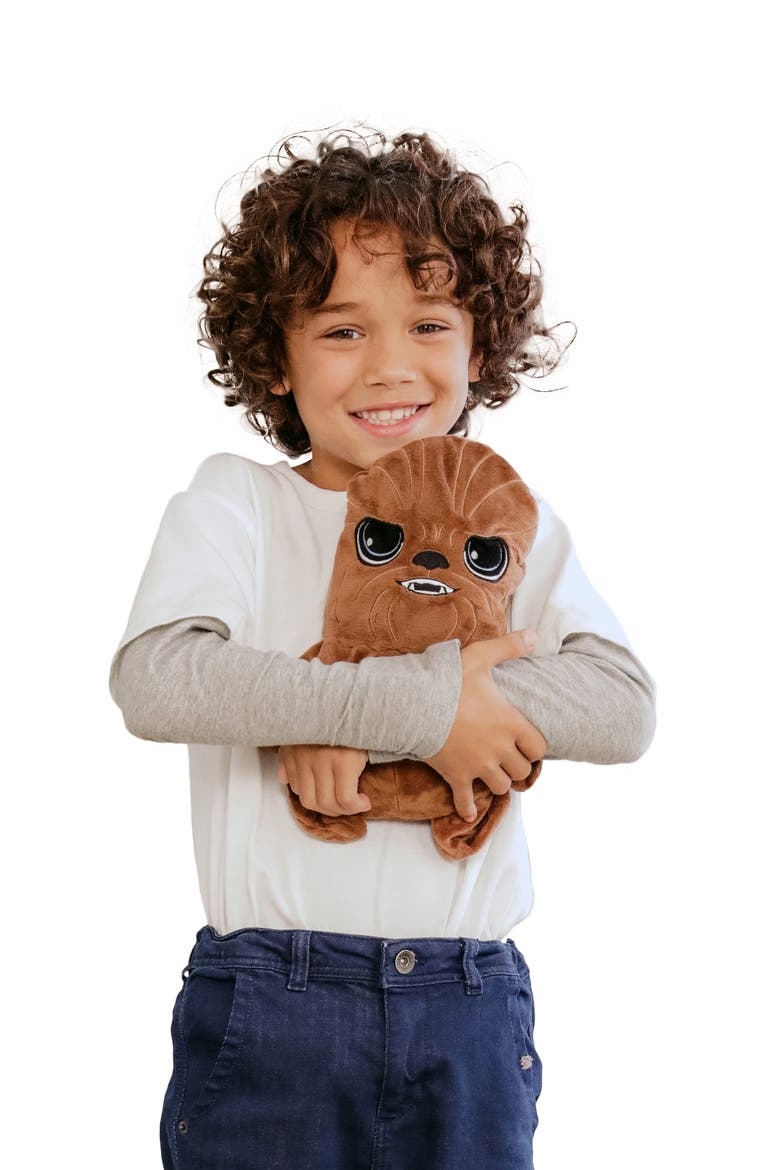 x Star Wars™ Chewbacca 2-in-1 Stuffed Animal Hoodie, Alternate, color, CARAMEL MIX