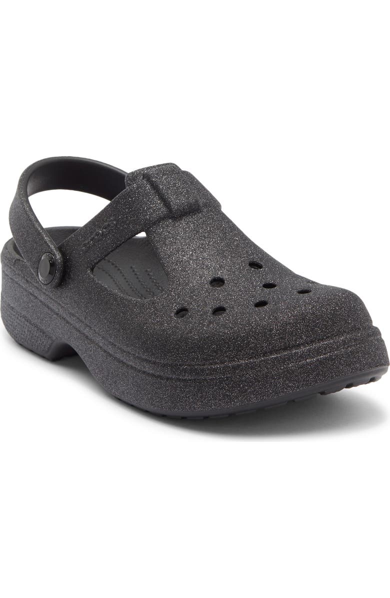CROCS Kids' Classic Mary Jane Clog, Main, color, Black