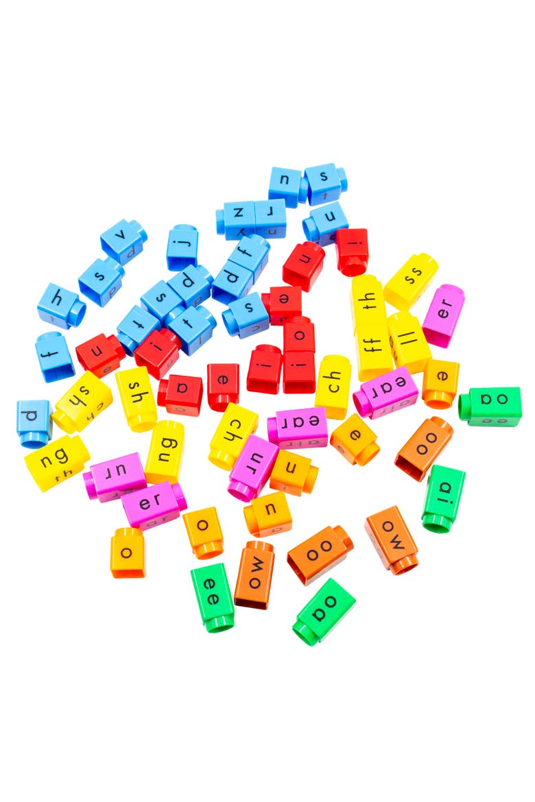 Rainbow Phonics Blox Set, Alternate, color, Multicolored
