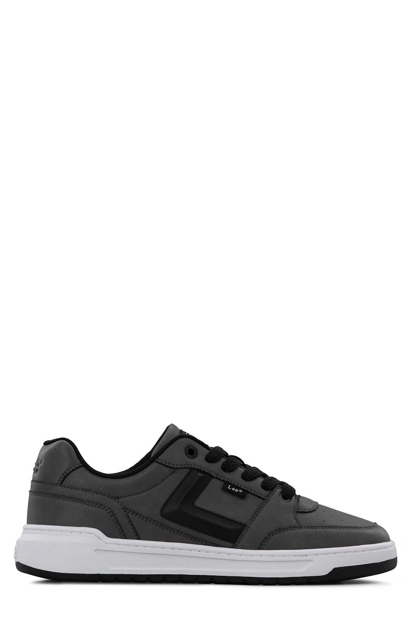 Lee Prescot Low Top Sneaker, Alternate, color, Charcoal/ Black