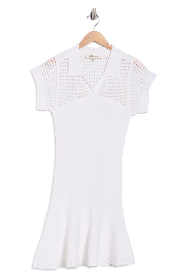 Hazel Short Sleeve Sweater Dress, Alternate, color, IVORY