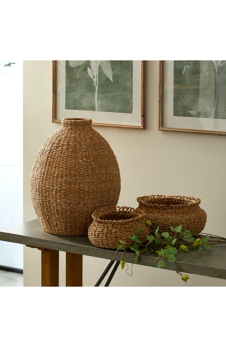 Napa Home & Garden Seagrass Teardrop Vase, Alternate, color, 