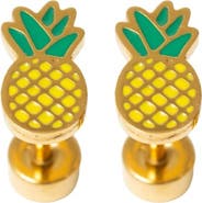 Pip Pop Pineapple Stud Earrings