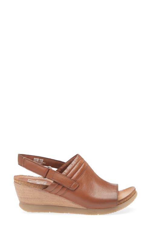 Miz Mooz Sabina Wedge Sandal In Brandy