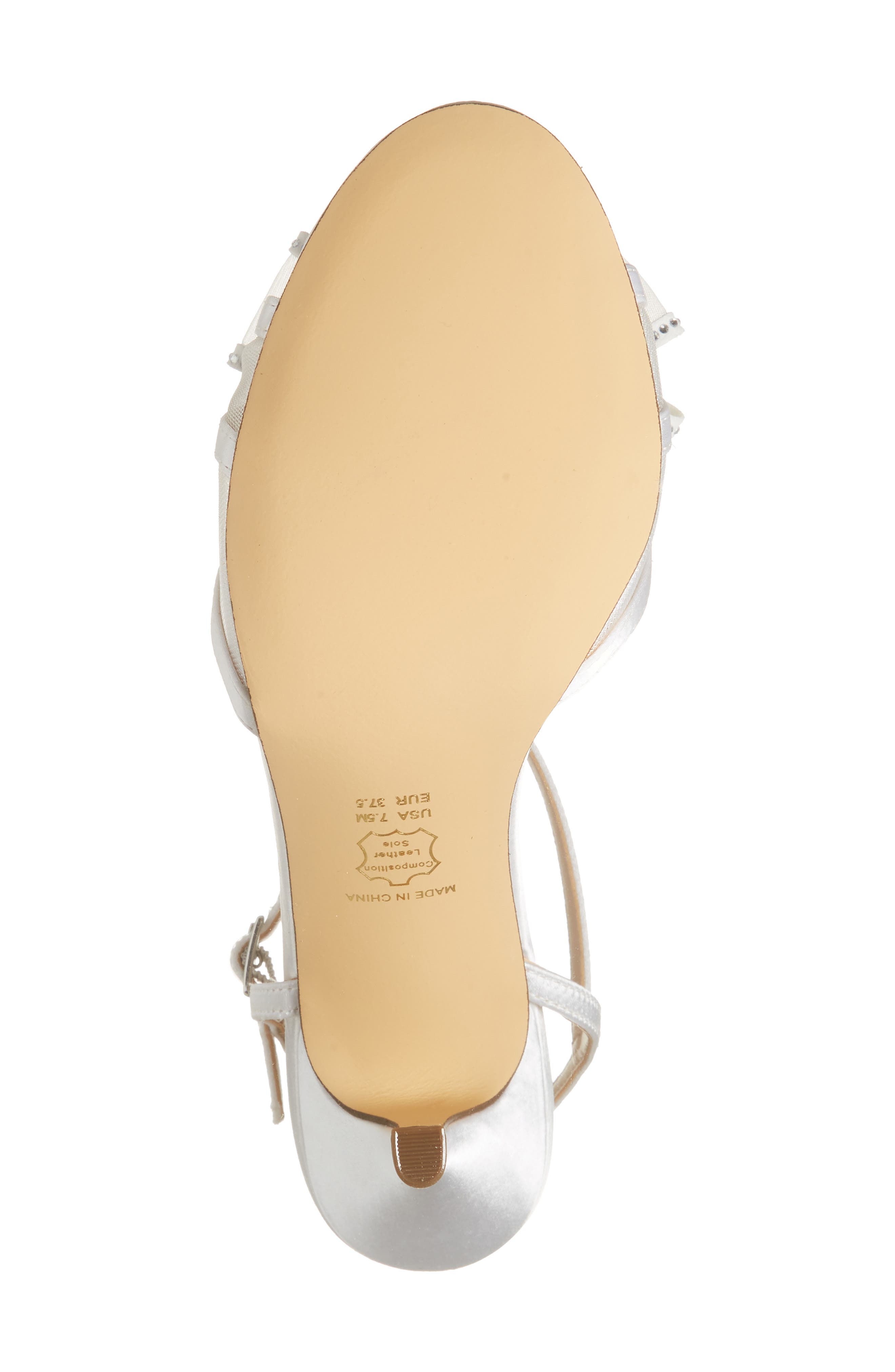 Nina Vayda Ankle Strap Sandal, Alternate, color, White