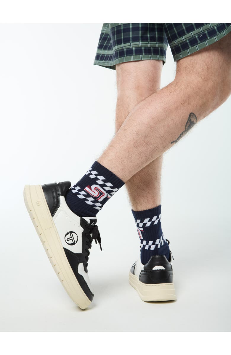 Sergio Tacchini Corsa Sock, Alternate, color, Maritime Blue