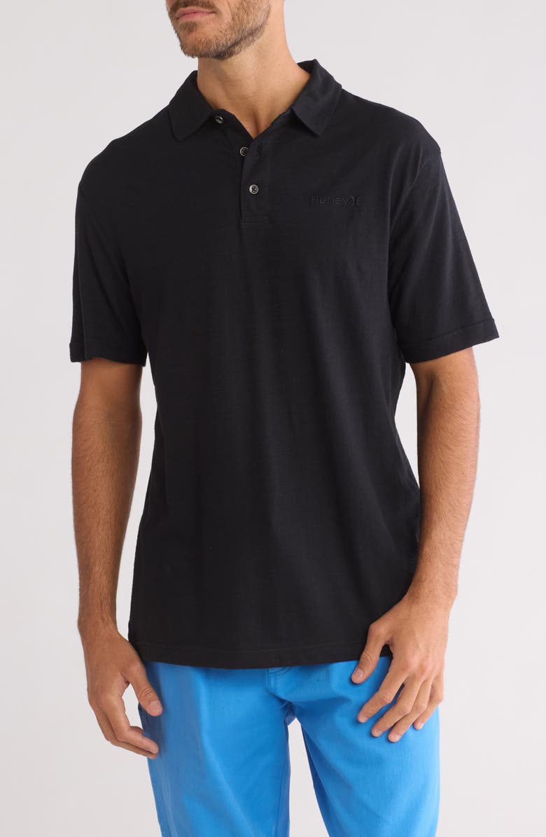 Hurley Short Sleeve Cotton Polo, Main, color,