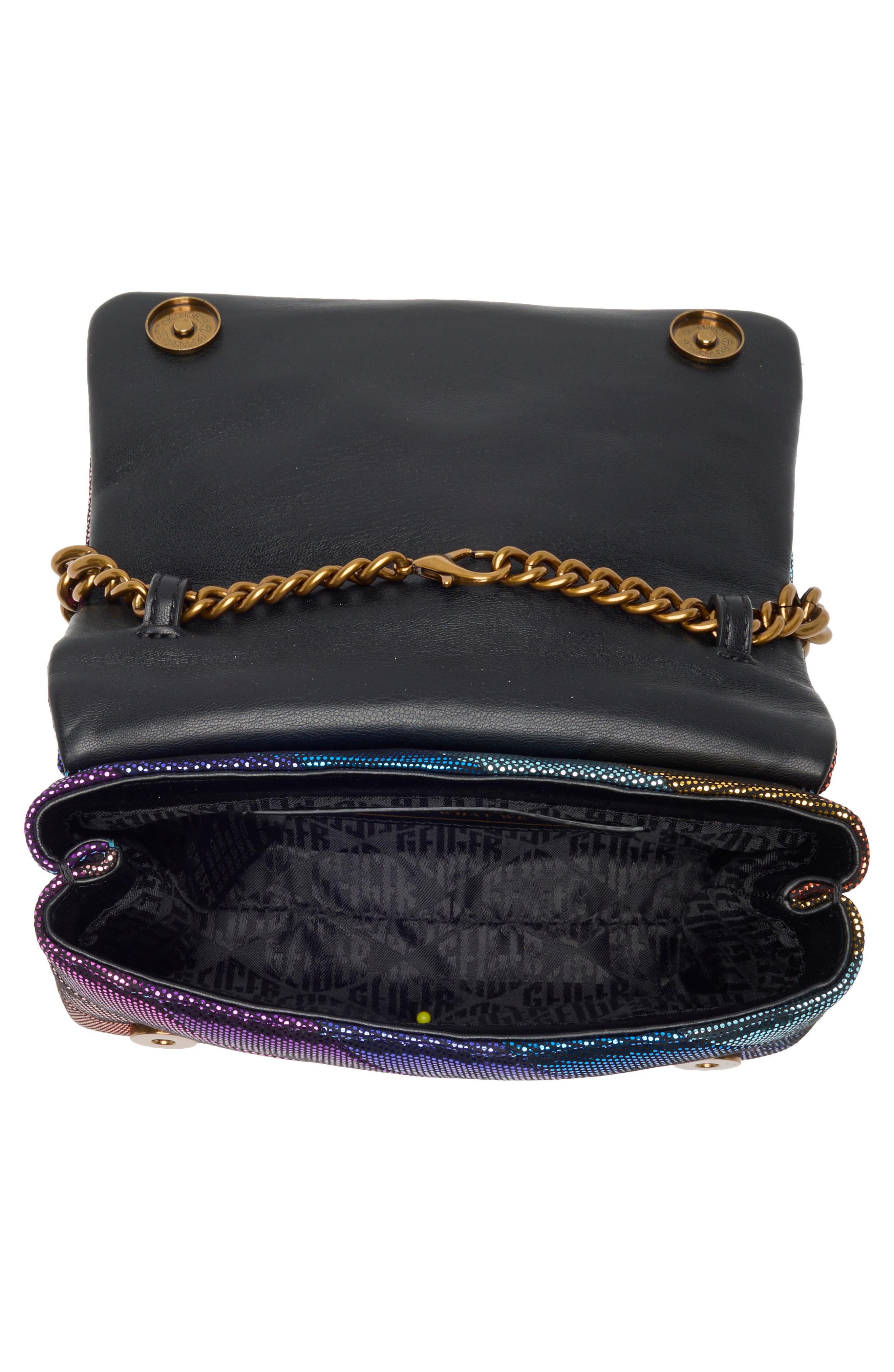 Kurt Geiger London Mini Kensington Flap Crossbody Bag, Alternate, color, 