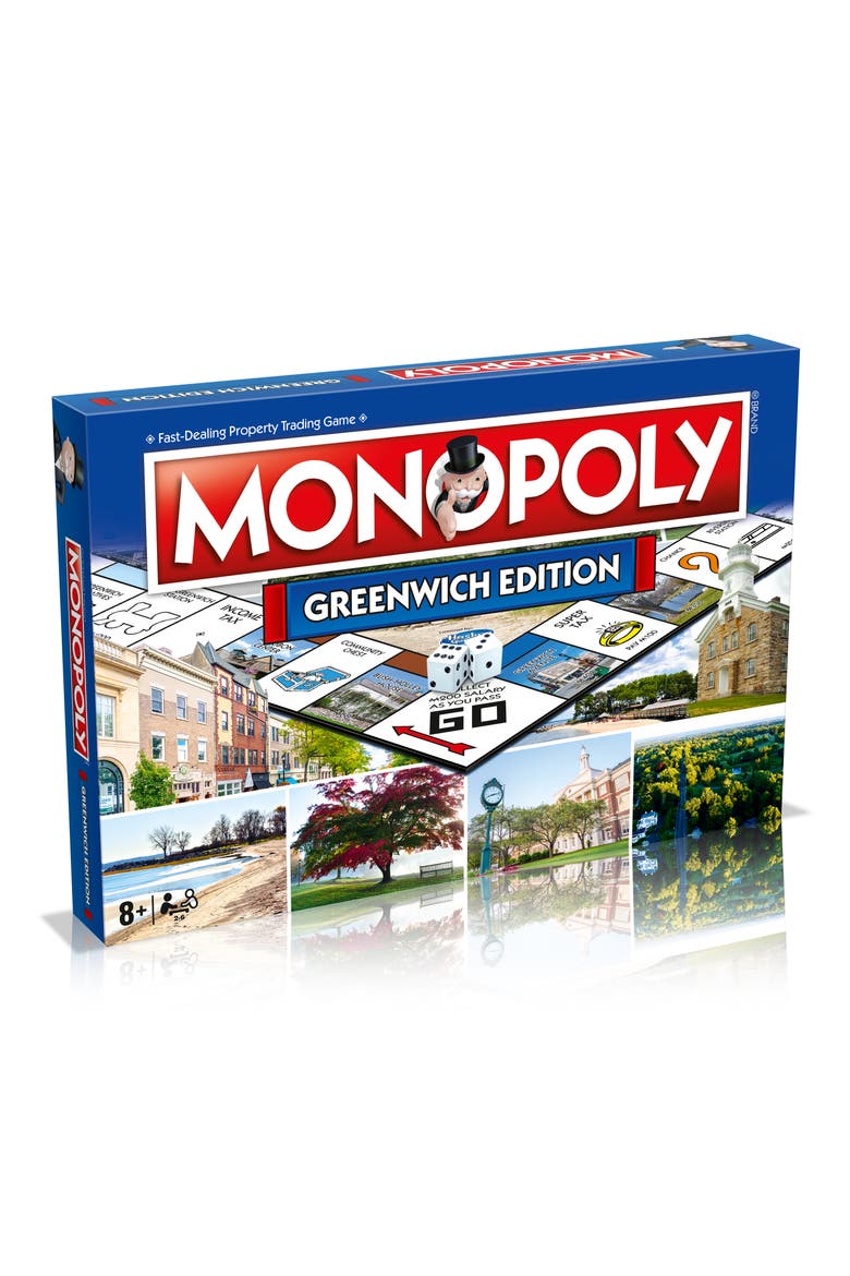 Community Monopoly Greenwich Edition, Alternate, color, Multicolored