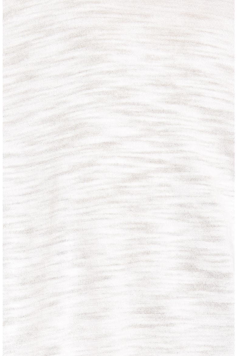 Ruffle Sleeve Tee, Alternate, color, WHITE