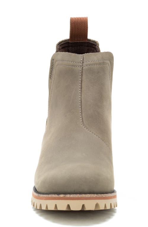 Chaco Fields Waterproof Chelsea Boot In Smoke