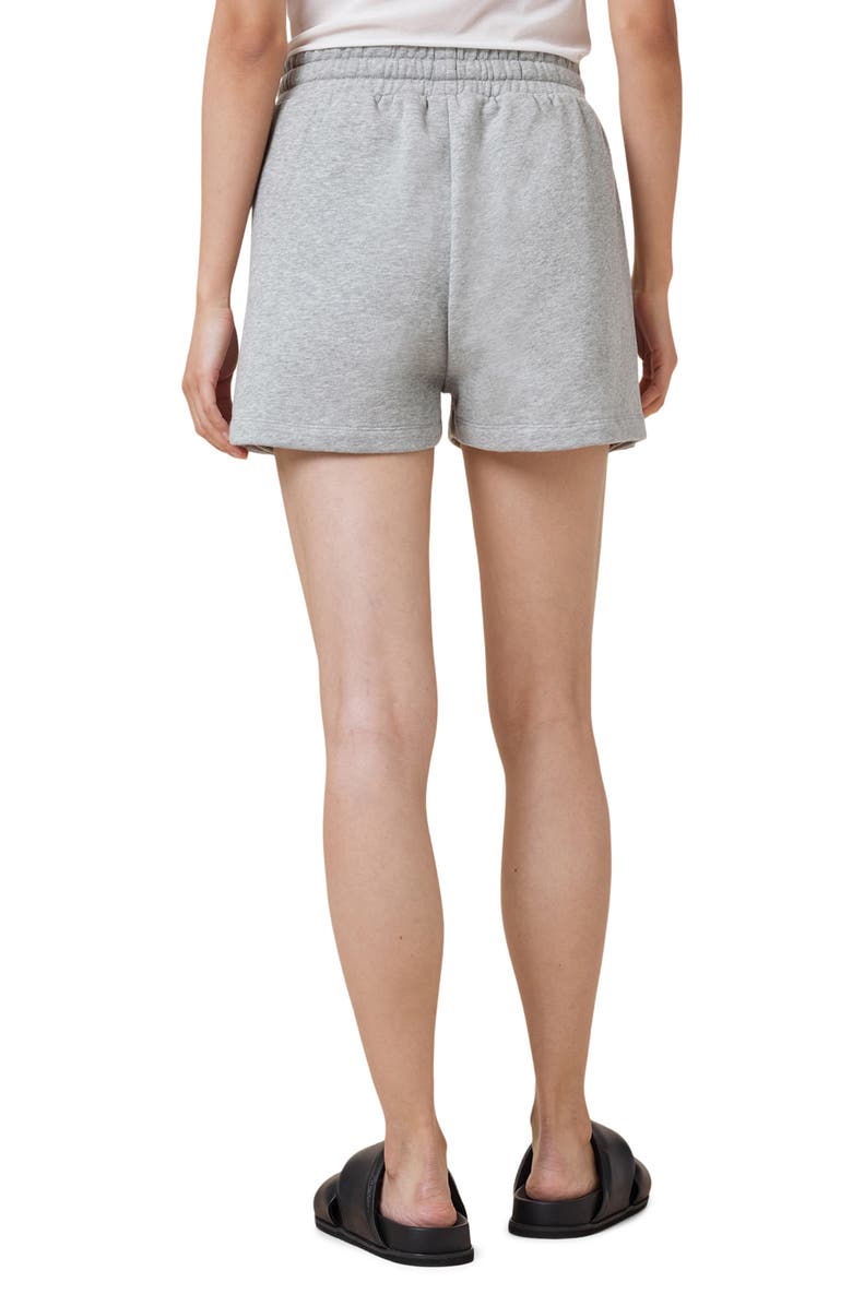 AllSaints Sorri Cotton Sweat Shorts, Alternate, color, 