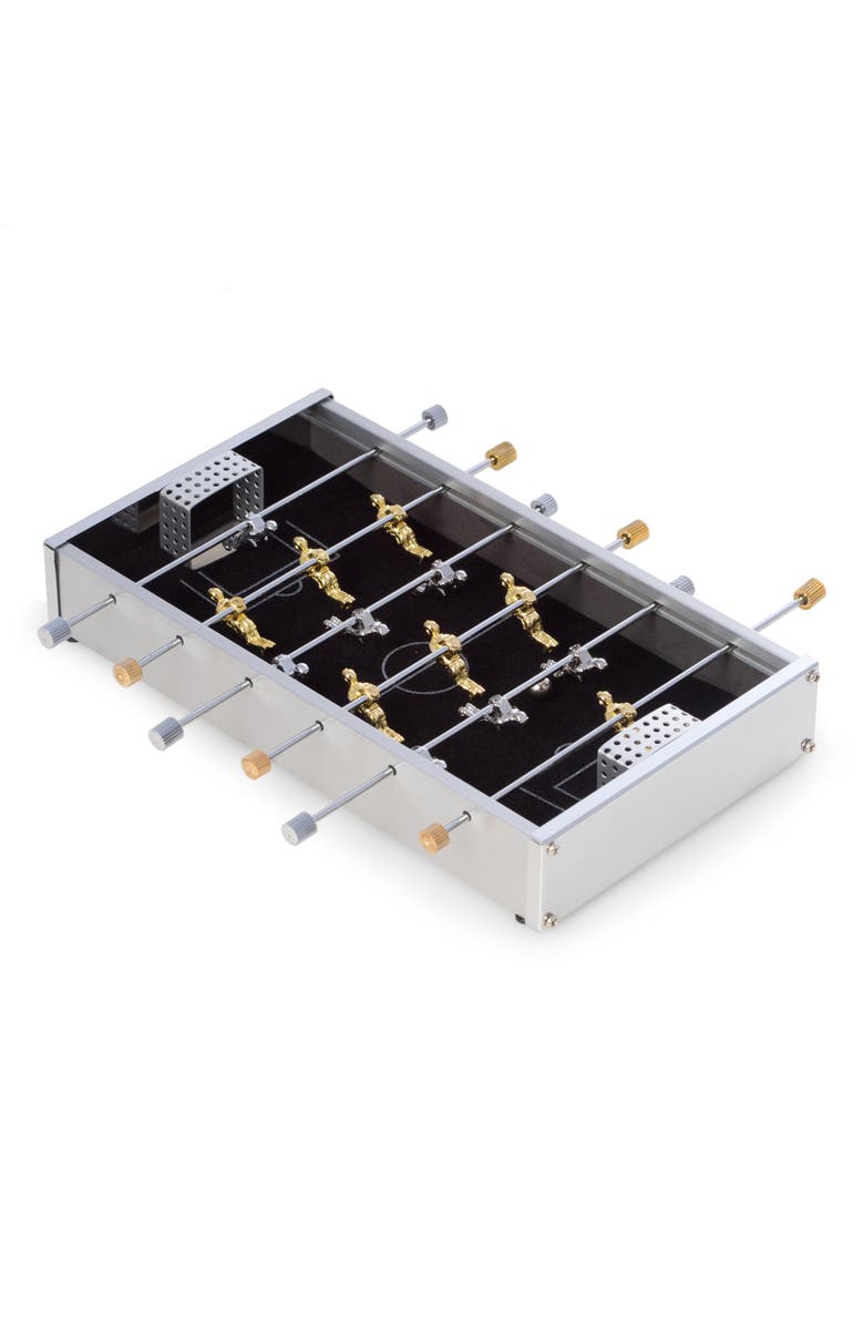 Bey-Berk Foosball Table Top Game Set, Main, color, Silver