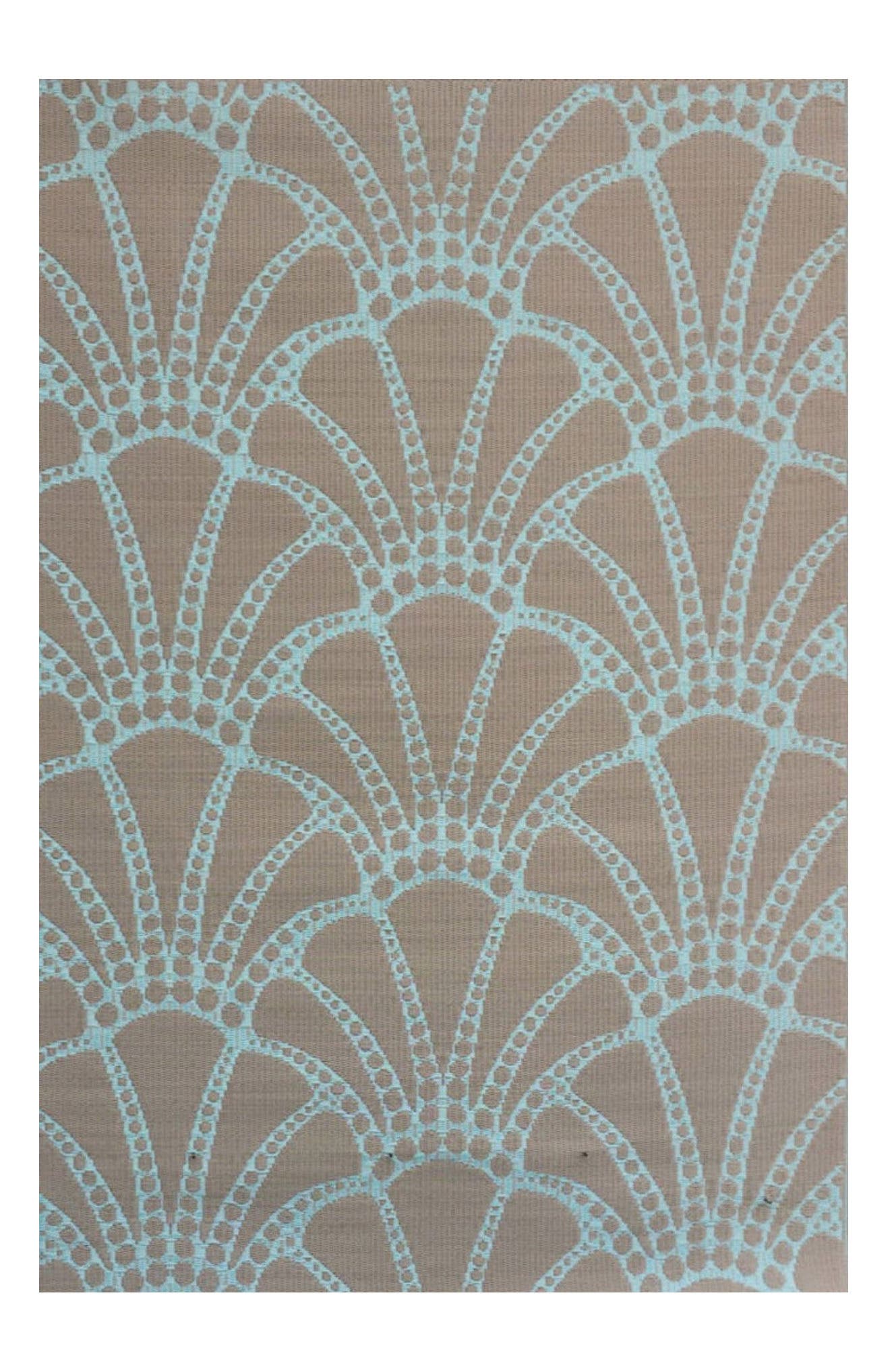 selected aqua and white
