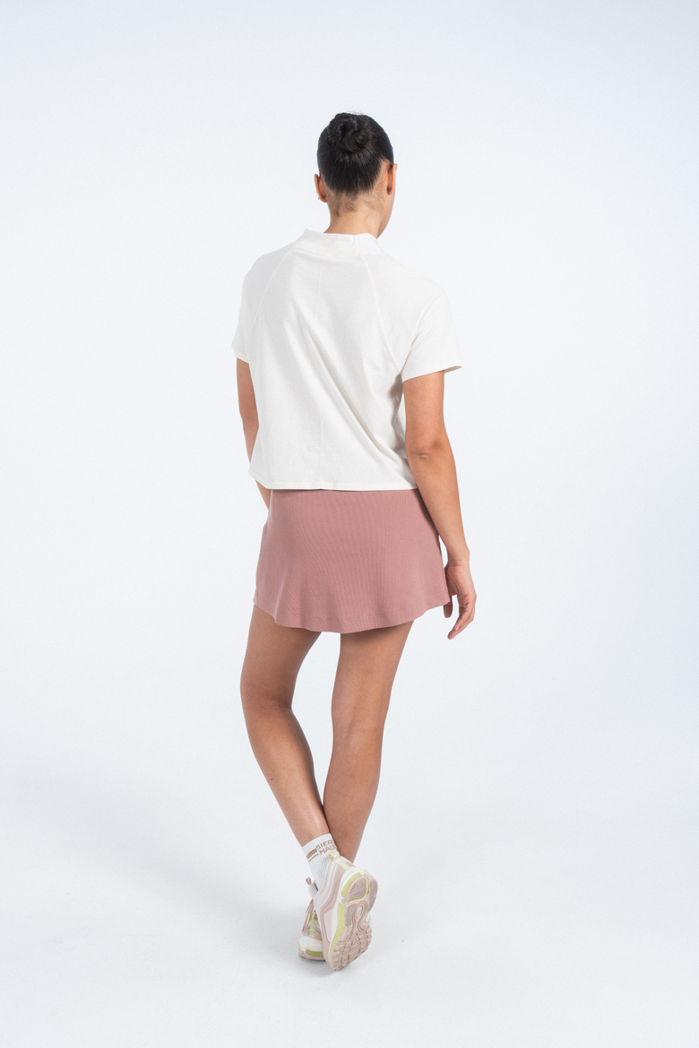 All Square Skort, Alternate, color, Desert Rose