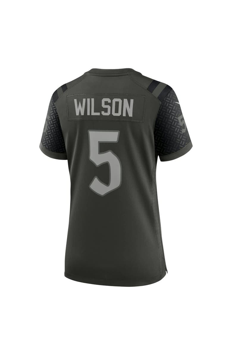 Nike Women's Nike Garrett Wilson Gotham Green New York Jets 2025 Rivalries Collection Game Jersey, Alternate, color, Green