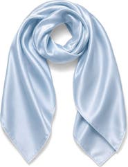 SILKSILKY Pure Silk Classic Elegant Square Scarf