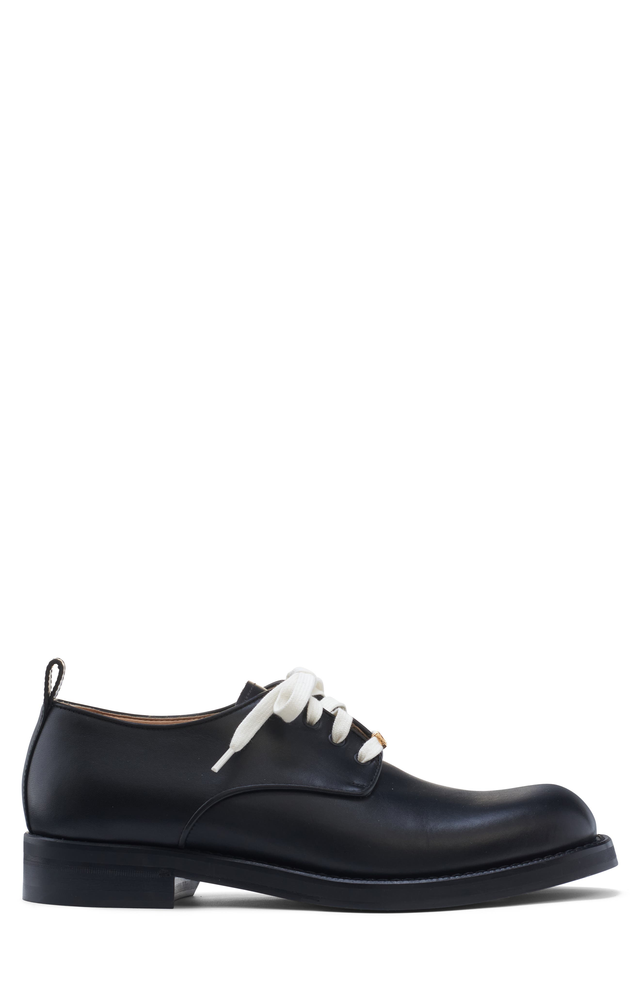 Valentino Garavani VLOGO Derby, Alternate, color, Black