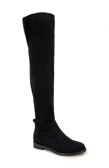 Reaction Kenneth Cole Wanderly Knee High Boot In Black