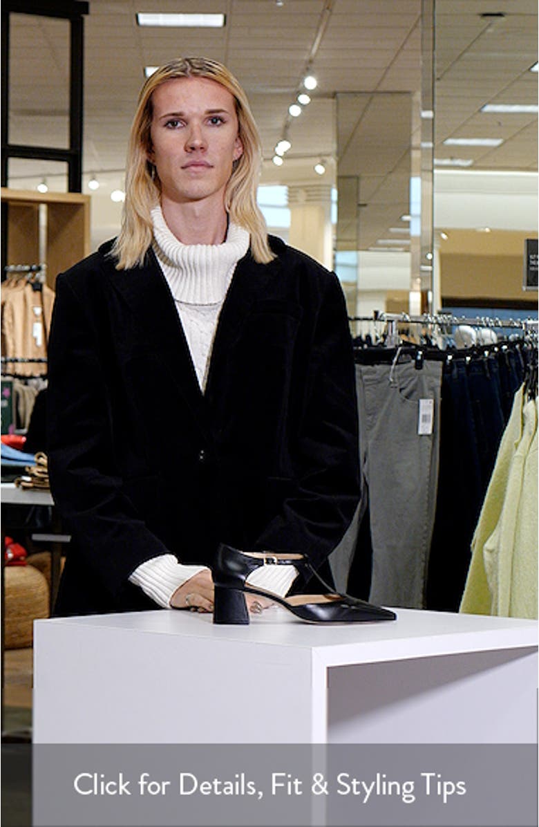 Mikayla T-Strap Pointed Toe Pump, sales video thumbnail