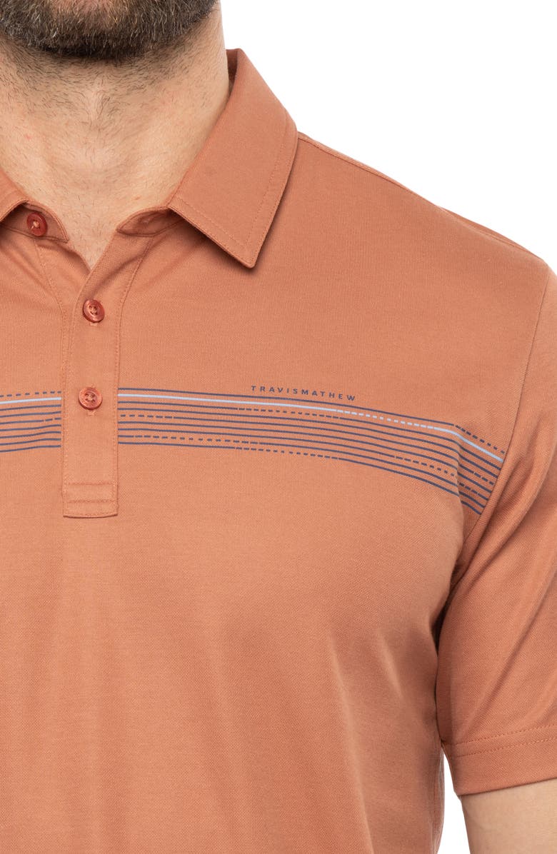 TravisMathew Dry Dock Polo, Alternate, color, Copper