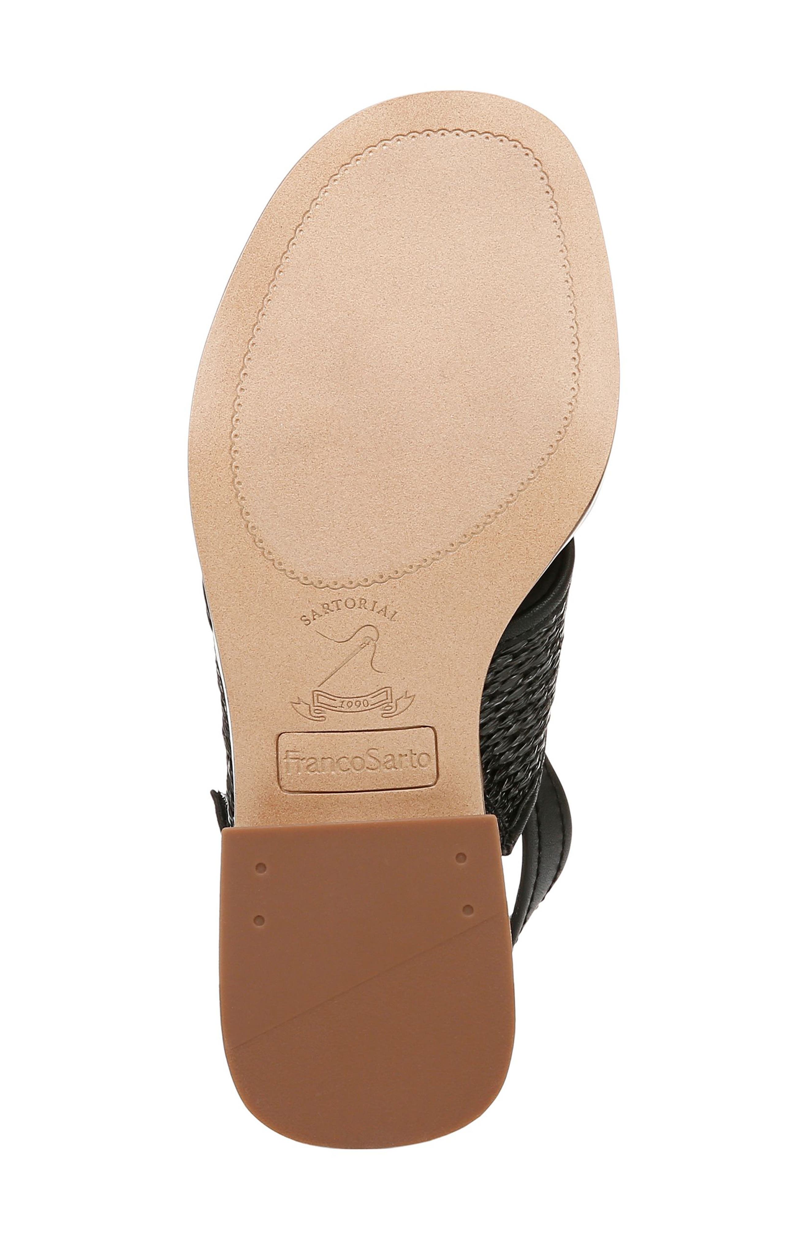 Franco Sarto Silvie Slingback Sandal, Alternate, color, Black