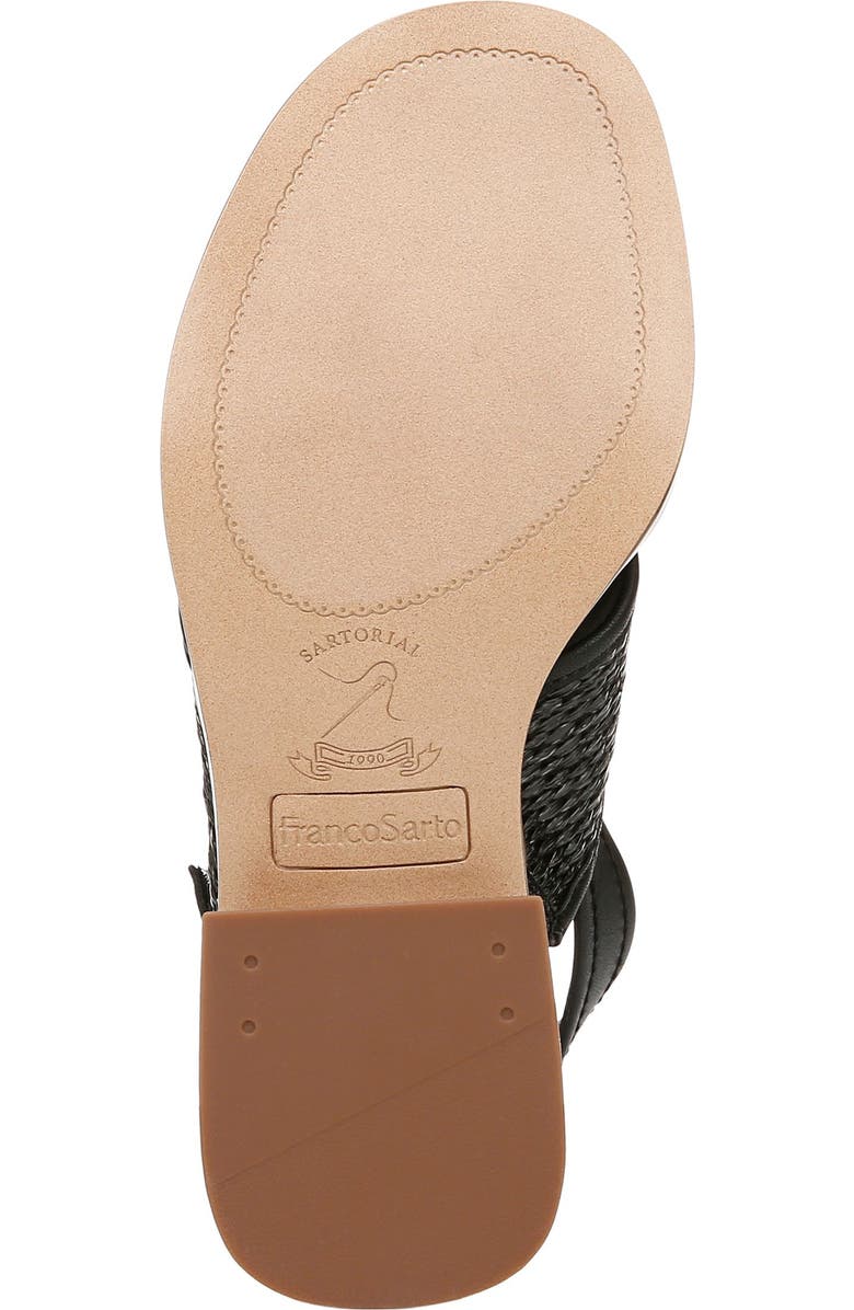 Franco Sarto Silvie Slingback Sandal, Alternate, color, Black