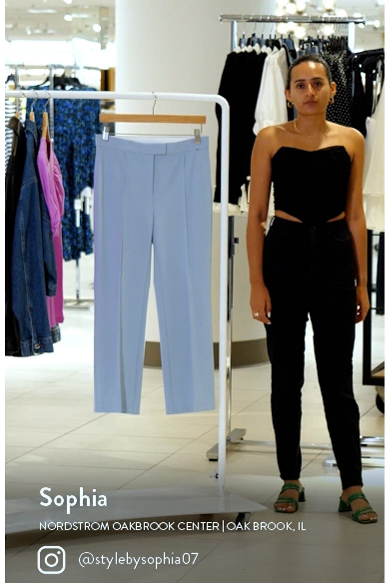Tasola Pintuck Crop Trousers video