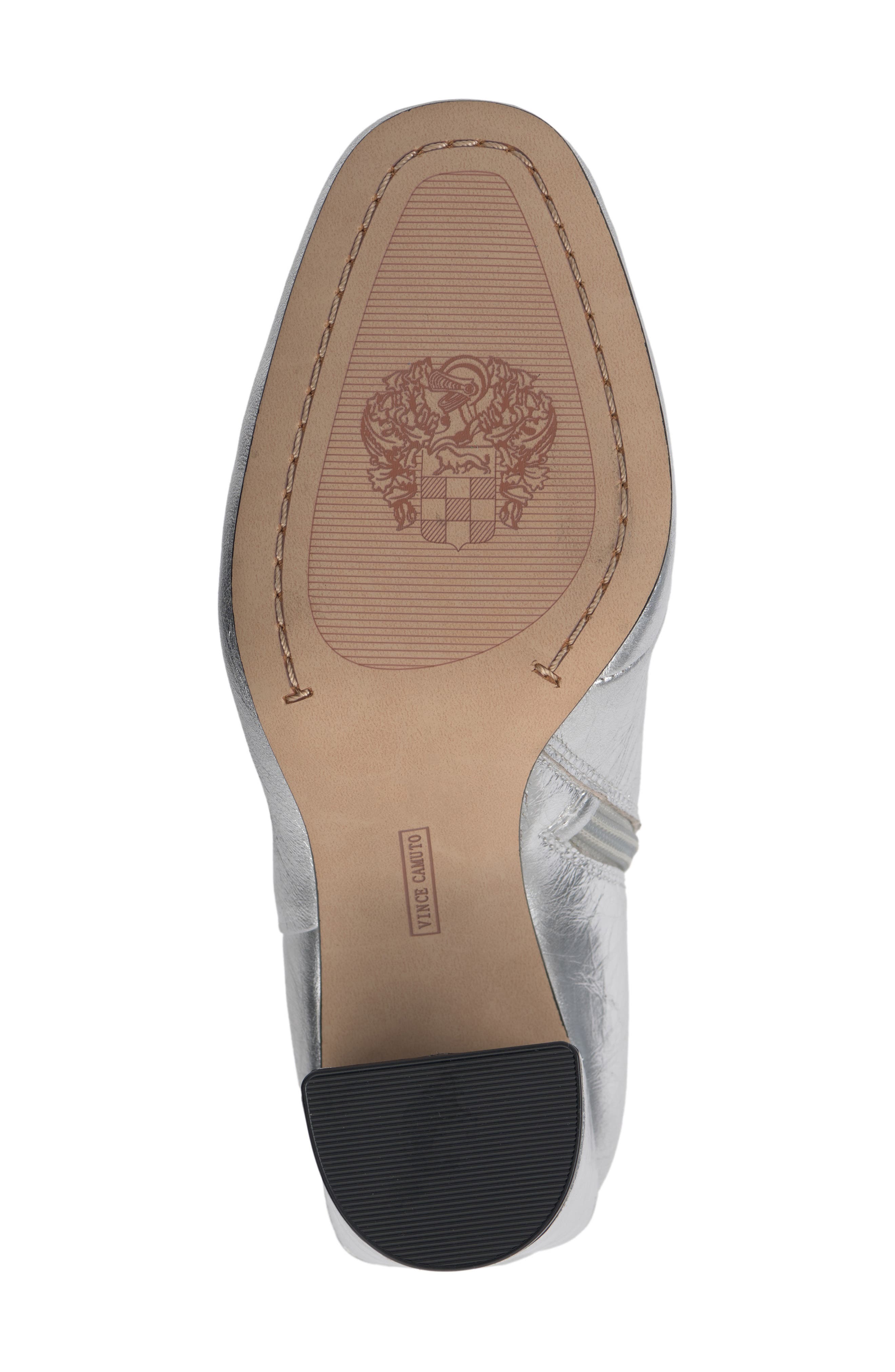 Jordyn Bootie, Alternate, color, SILVER CRACKLE