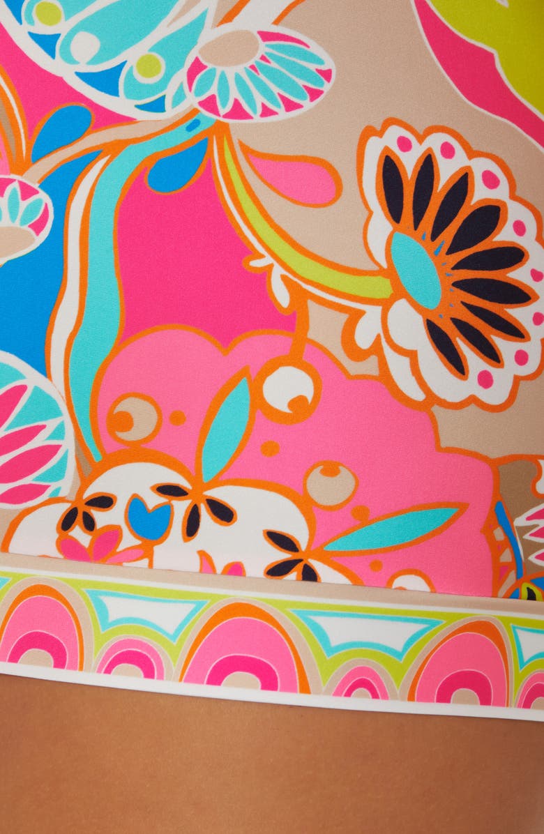 Trina Turk Printed Cover-Up Tunic, Alternate, color, Pink Multi